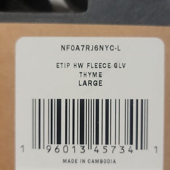 The North Face Etip™ Heavyweight Fleece Glove Size Large - Picture 10 of 10